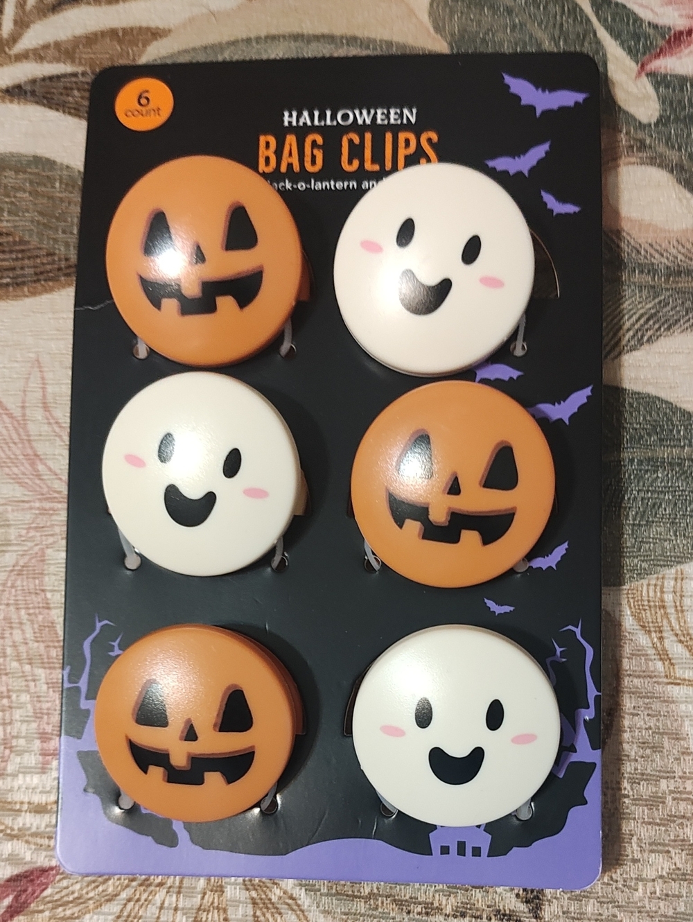 HALLOWEEN BAG CLIPS